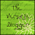 The versatileblogger award